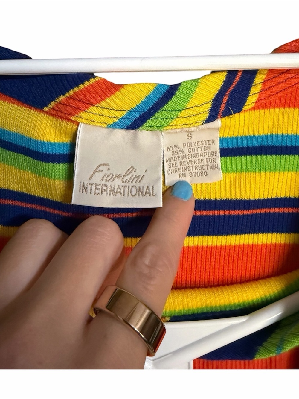 Vintage Fiorlini International Tank Top - Picture 3 of 3